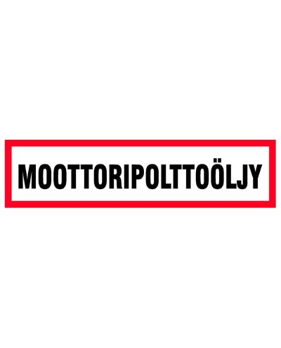 Motorolja, klistermärke, 400x100 mm