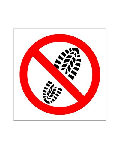 Skoskylt X symb, Magnet, 200x200 mm