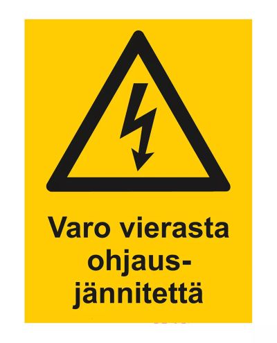 Varning för främlingar, Magnet, 300x400 mm Varning för främlingar, Magnet, 300x400 mm