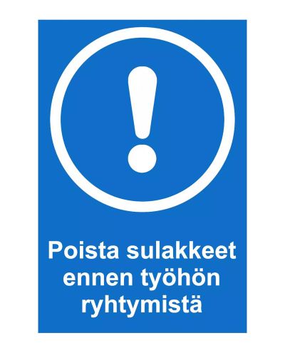 Ta bort säkringar, Plast 1 mm, 300x400 mm