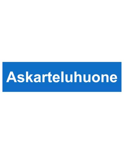 Pysselrum, Klistermärke, 400x100 mm