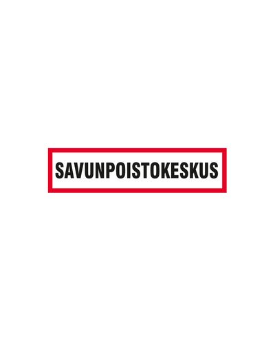 Rökborttagningscentral, Ibond, 400x100mm Rökborttagningscentral, Ibond, 400x100mm