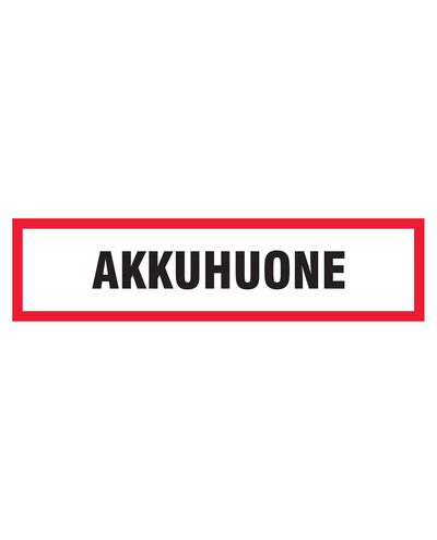 Batterirum, Klistermärke, 400x100 mm Batterirum, Klistermärke, 400x100 mm