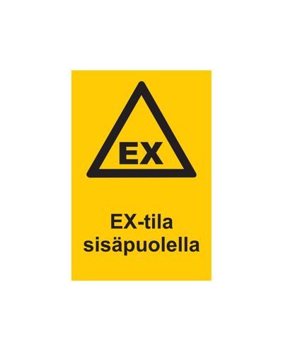 Ex-utrymme inuti, Klistermärke, 200x300 mm