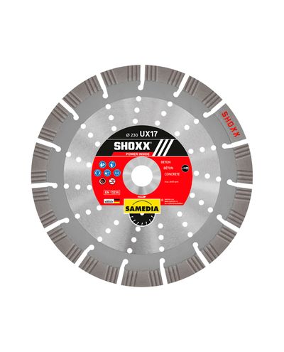 Shoxx UX17 Ø350/25,4 mm diamantklinga (för betong)