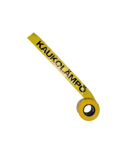 Varningstejp för fjärrvärme, 75 mm * 0,05 mm 250 m/rulle