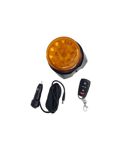 LED-varningslampa M12, trådlös fjärrkontroll!
