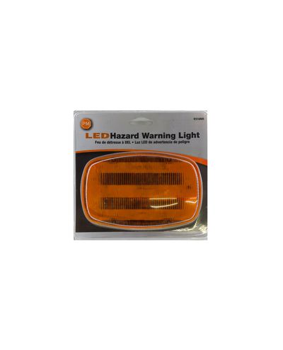 LED-varningslampa gul