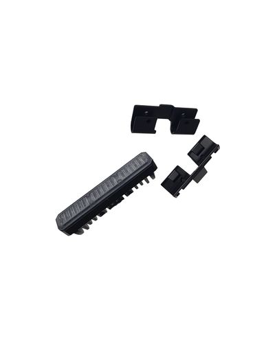LED-nivåindikator 1x6, gul, 12-24V