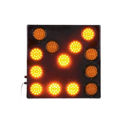 LED-skylt med pil 12-24 V, 70x70 cm LED-skylt med pil 12-24 V, 70x70 cm