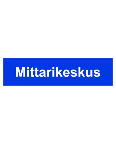 Instrumentcentrum, Klistermärke, 400x100 mm