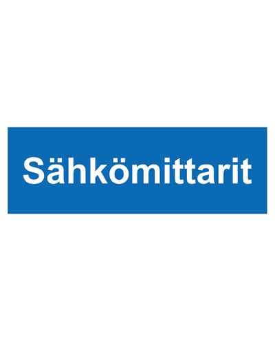 Elmätare, klistermärke, 400x100 mm