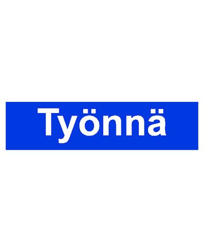 Tryck, klistermärke, 200x50 mm