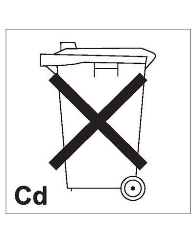 CD, Klistermärke, 200x200 mm