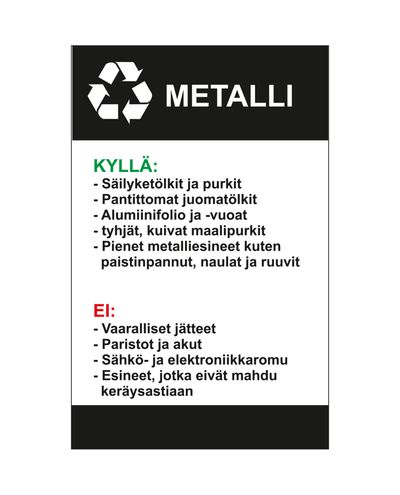 Metallstyrning, Ibond, 200x300mm