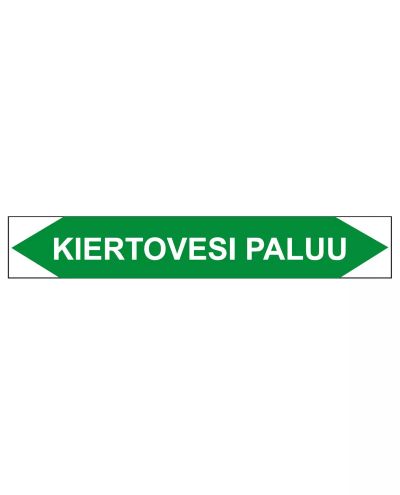 Cirkulationsvatten retur, 160x25 mm