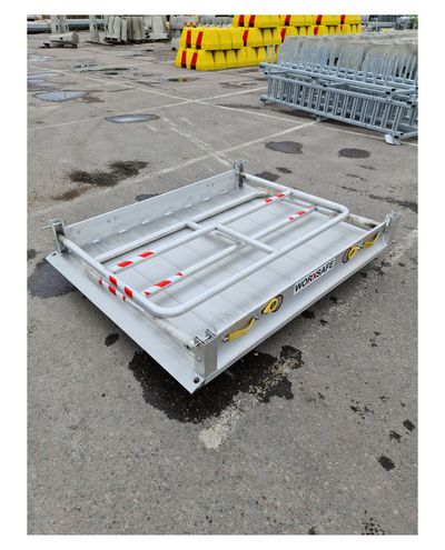 Gångväg i aluminium 2m