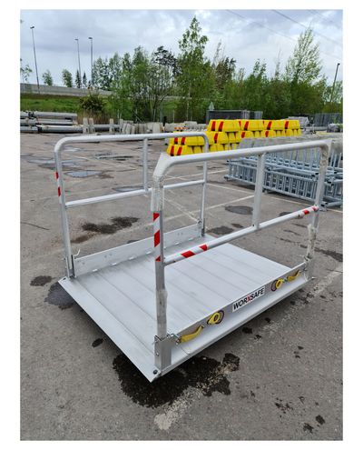 Gångväg i aluminium 2m