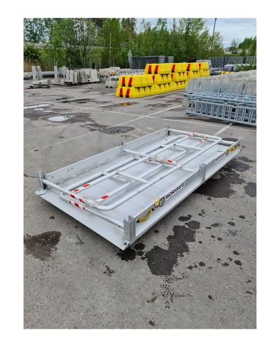 Gångväg i aluminium 3m