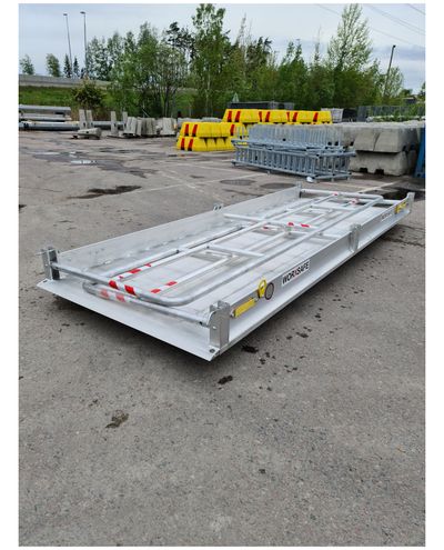 Gångväg i aluminium 4m
