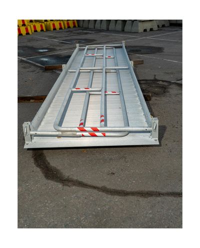 Gångväg i aluminium 6m