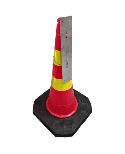 Trafikskyltskonhållare i rostfritt stål
