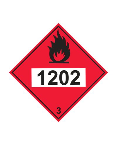 Klass 3.1 Brandfarliga gaser, Klistermärke, 100x100 mm