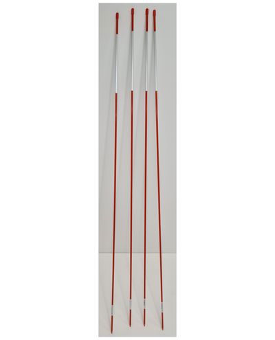 Plogstång 8mm x 1520mm glasfiber orange Plogstång 8mm x 1520mm glasfiber orange