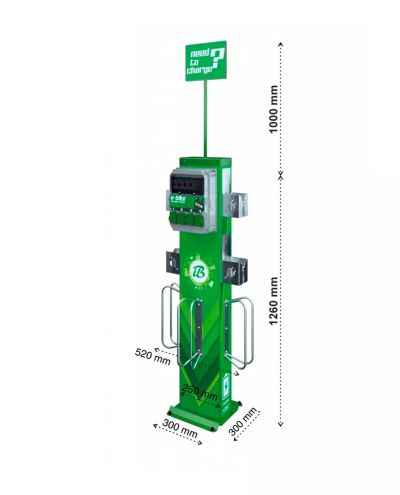 Laddstation för elcykel iBOMBO E-PRS HUB