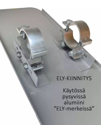 Aluminiumfäste 60 mm, ELY-fästning