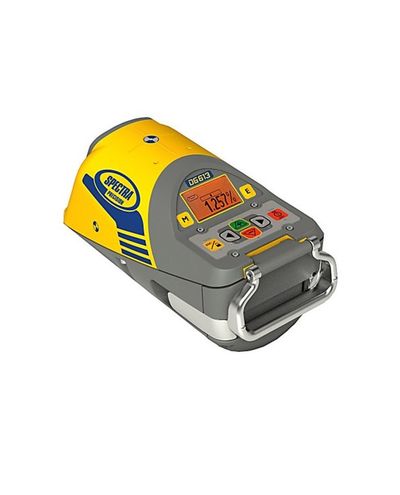 Spectra Precision DG613 rörlaser, lasersändare, laddare, fjärrkontroll, väska och tillbehör