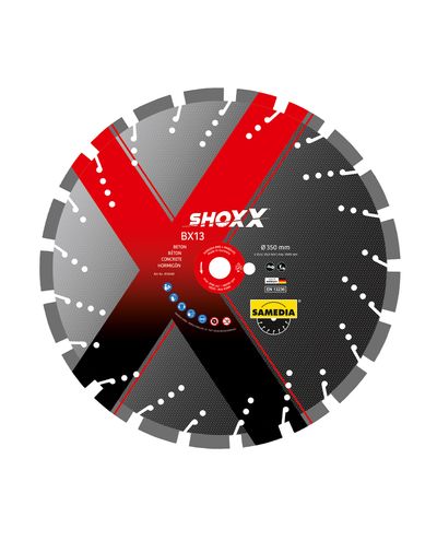 SHOXX BX13 350x25.4/20 (För betong)