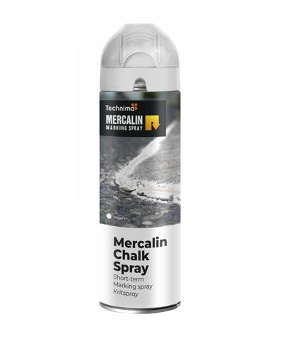 Märkningsfärg, kalkspray, vit