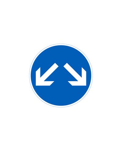 D3.3 Trafikavdelare, aluminium (R1-membran / ELY-infästning)