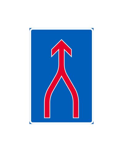 E30 körfältssammanslagning