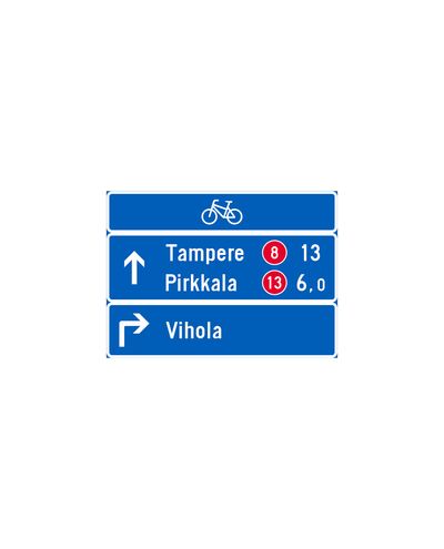 F21.1 Cykelorienteringstavla