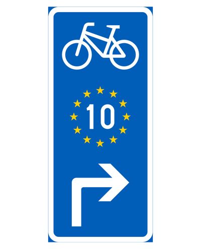 F21.2 Cykelorienteringstavla