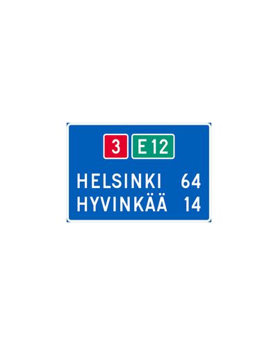 F26 Avståndskort