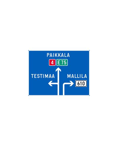 F3 Körfältsspecifik navigationsbräda