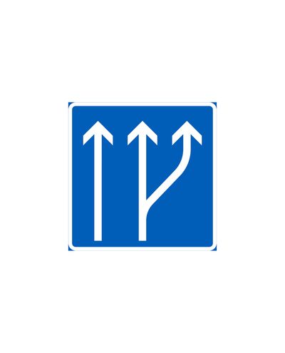 F7.4 Körfältsvägledning
