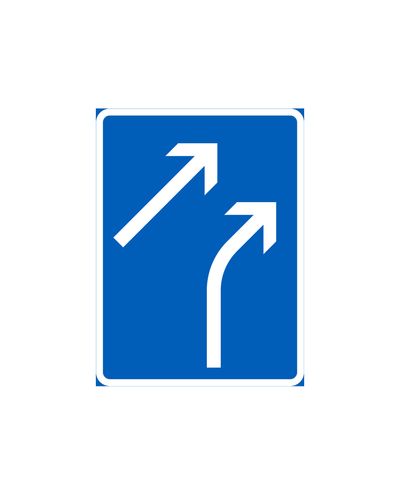 F7.6 Körfältsvägledning
