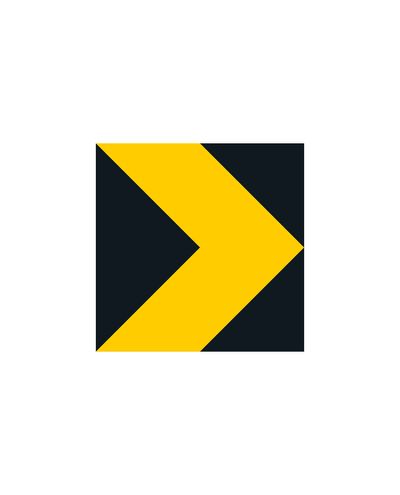 I6 Kurvriktningsskylt