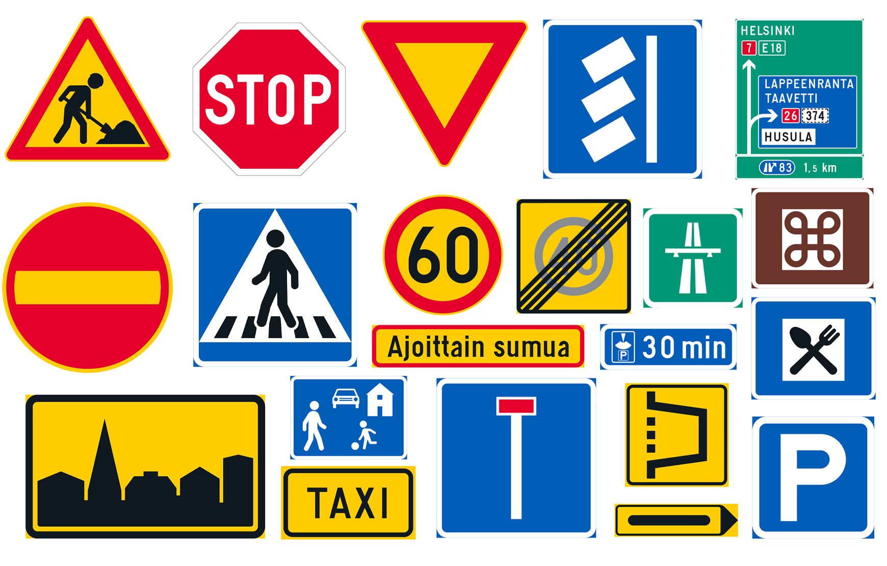Trafikskyltar